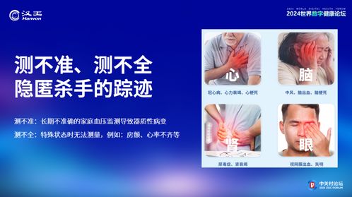 汉王科技总裁朱德永2024世界数字健康论坛 ai赋能血压健康管理 主题演讲实录